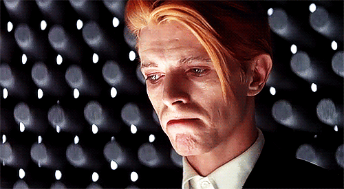 David Bowie Sad GIF