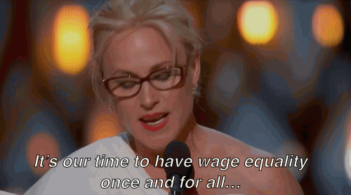 Patricia Arquette Oscars 2015 GIF